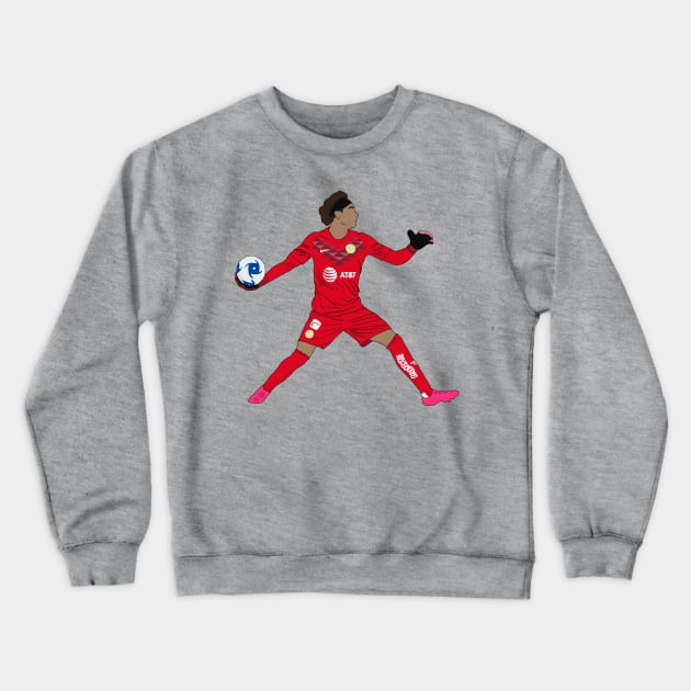 Guillermo Memo Ochoa Crewneck Sweatshirt by Hevding